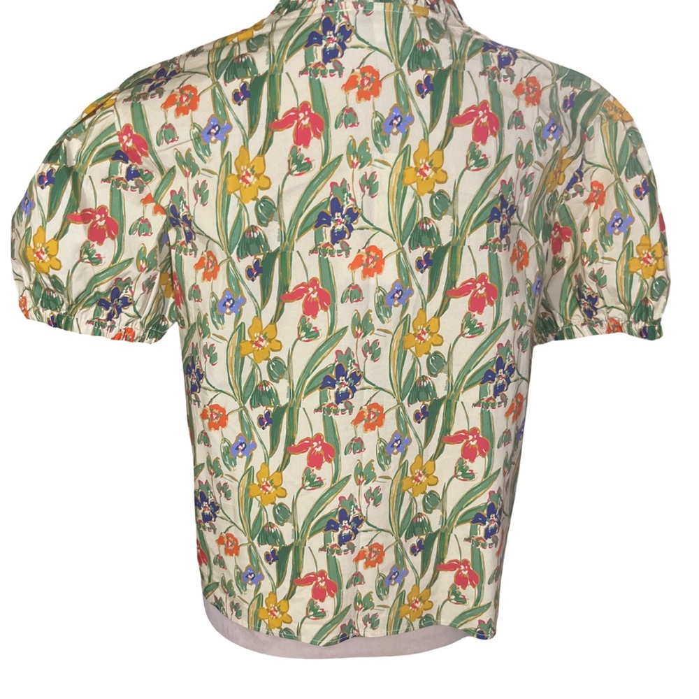 Taylor Tillman New York NWT Ruby Top in Floral Symphony Size M - Picture 4 of 7